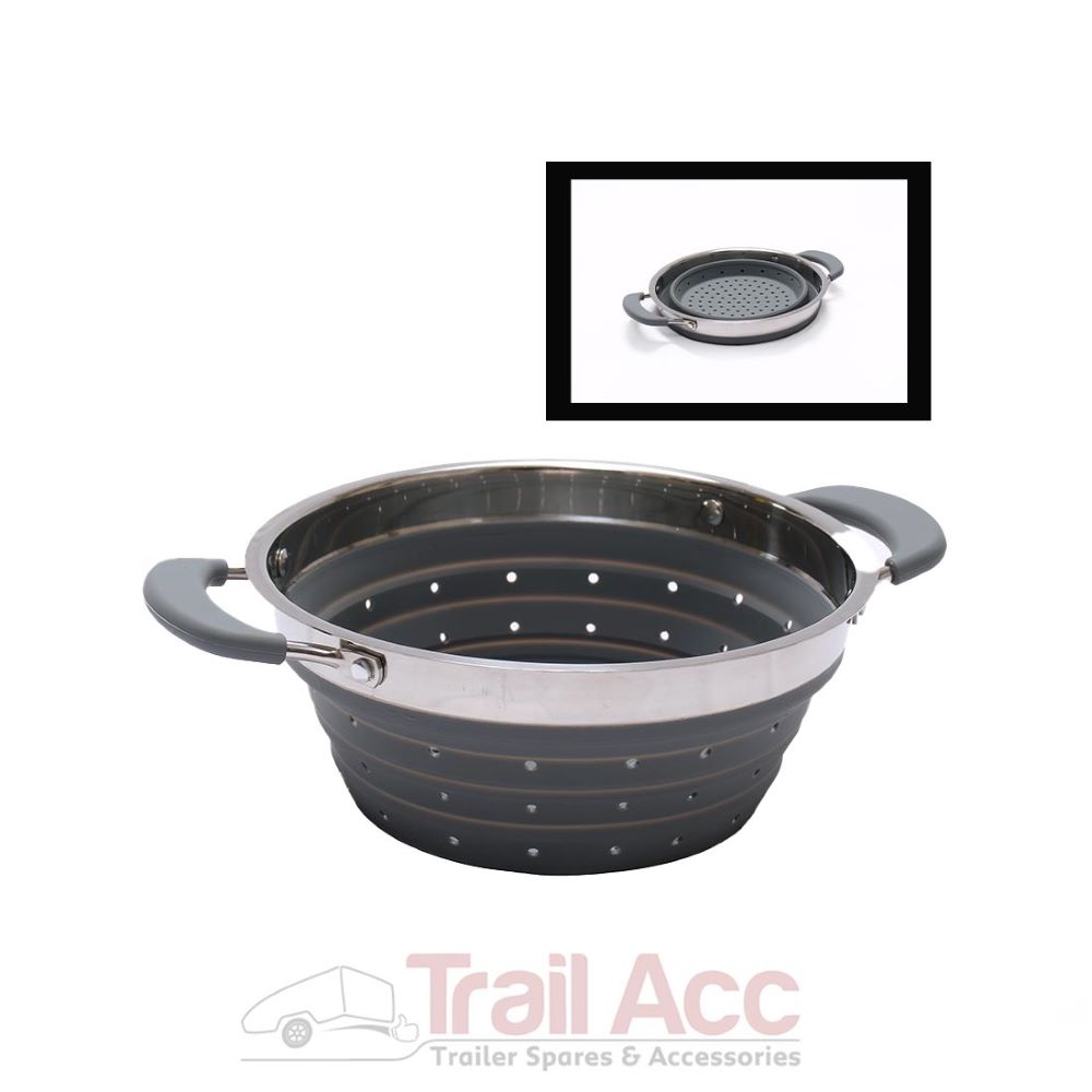 POS_COLLANDER CORRECT Collapsible colander 20x3.5/9.5cm - Image 1
